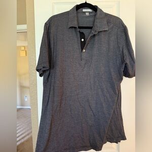 Peter Millar Monochrome Striped Cotton Shirt